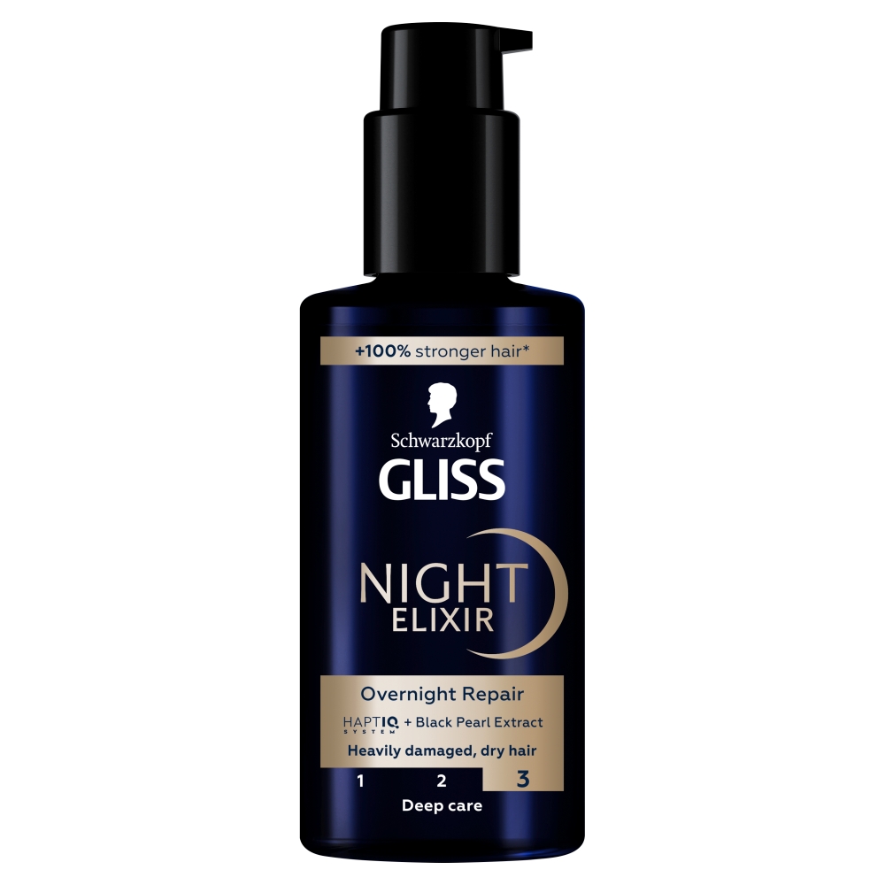 Night Elixir Nočná Regeneračná Kúra Pre Veľmi Poškodené A Suché Vlasy 100ml