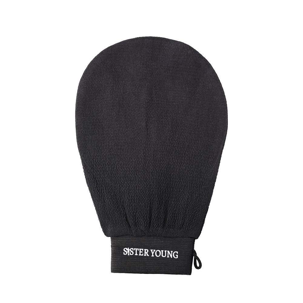 Nova Exfoliating Glove Exfoliačná Telová Peelingová Rukavica Black