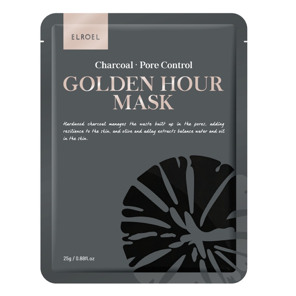 Golden Hour Mask ČIstiaca Pleťová Maska S Dreveným Uhlím 25g