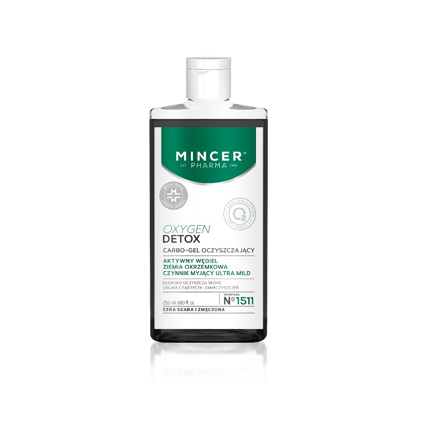 Oxygen Detox čIstiaci Karbo-gél č. 1511 250 Ml