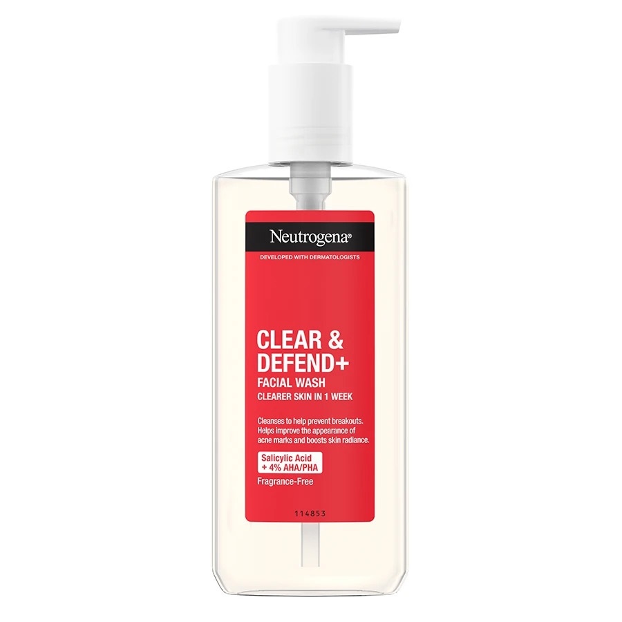 Clear & Defend+ Gél Na Umývanie Tváre 200 Ml
