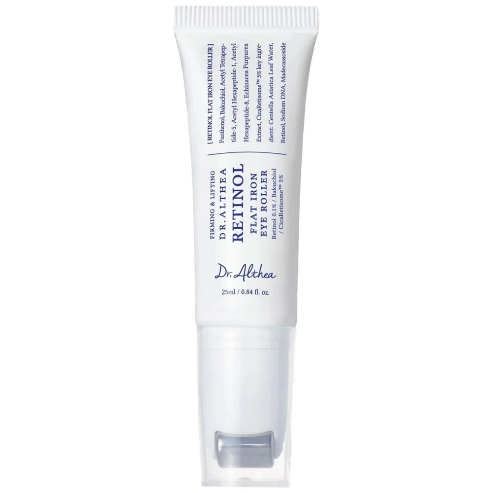 Retinol Flat Iron Eye Roller – Spevňujúce Sérum Pod Oči S Retinolem, 25 Ml