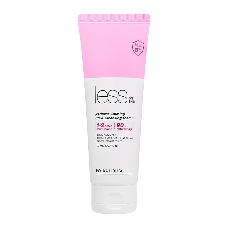 Less On Skin Redness Calming CICA ČIstiaca Pena Na Podráždenú A Začervenanú Pleť 150ml