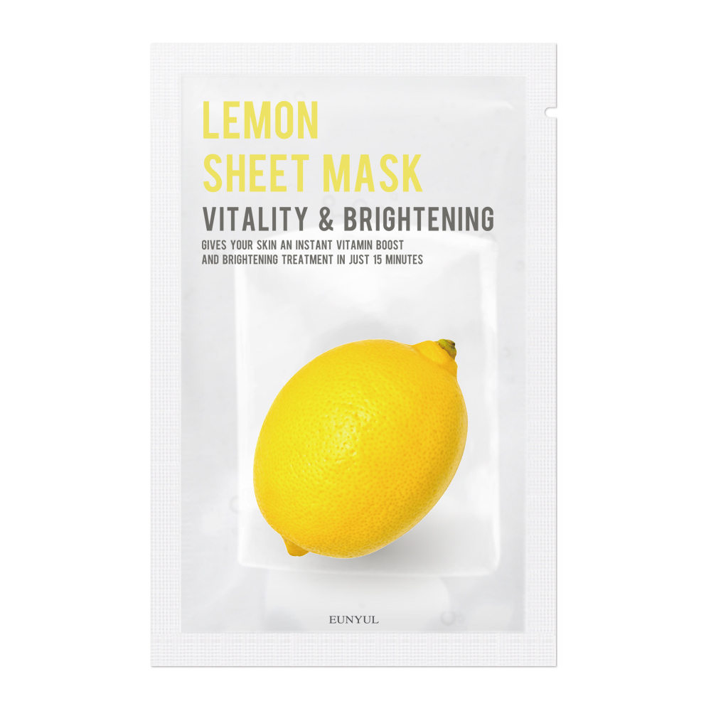 _Sheet Mask Lemon Brightening Face Mask 22ml