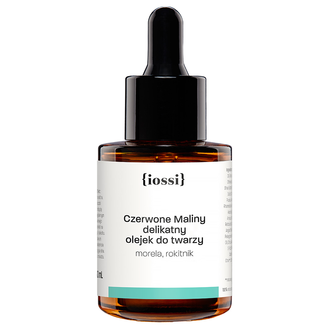 Czerwone Maliny Jemný Olej Na Starostlivosť O Pleť 30 Ml