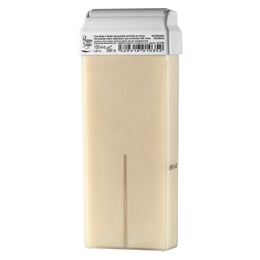 Teplý Depilačný Vosk Rozpustný V Tukoch Vert Náplň Do Telového Vosku Pearl 100 Ml