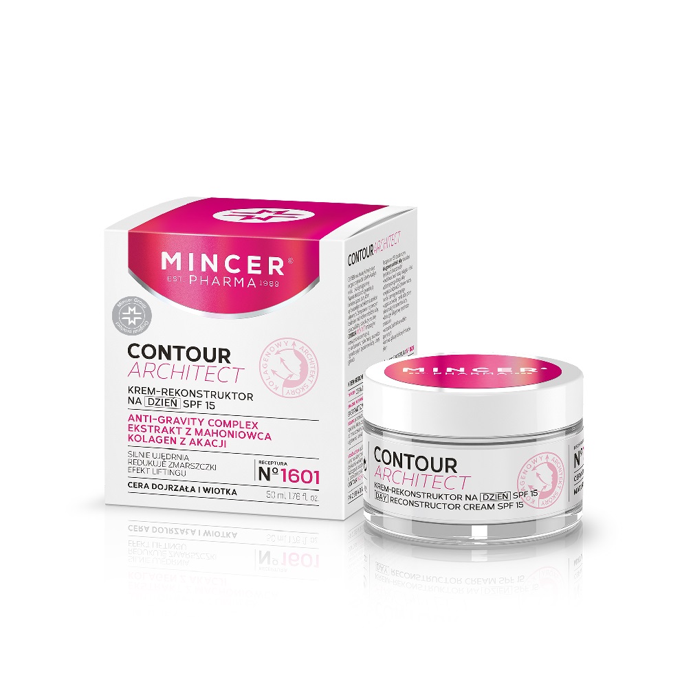 Contour Architect Denný Krém-rekonštruktor SPF15 Na Zrelú A Ochabnutú Pleť č. 1601 50ml