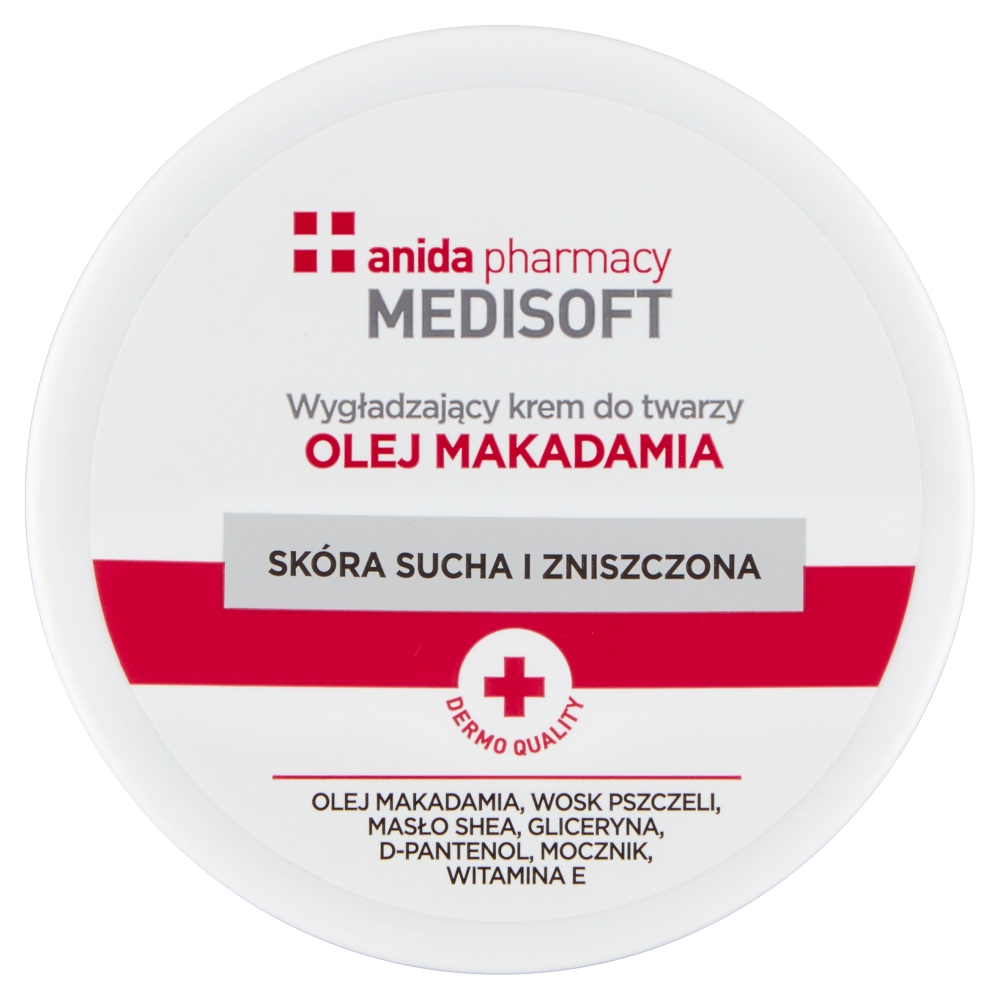 Medisoft Vyhladzujúci Krém Na Tvár S Makadamiovým Olejom 100ml