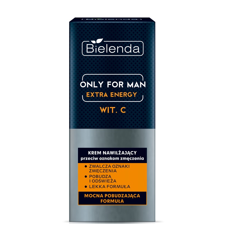 Only For Man Extra Energy Hydratačný Krém Proti Známkam úNavy 50ml