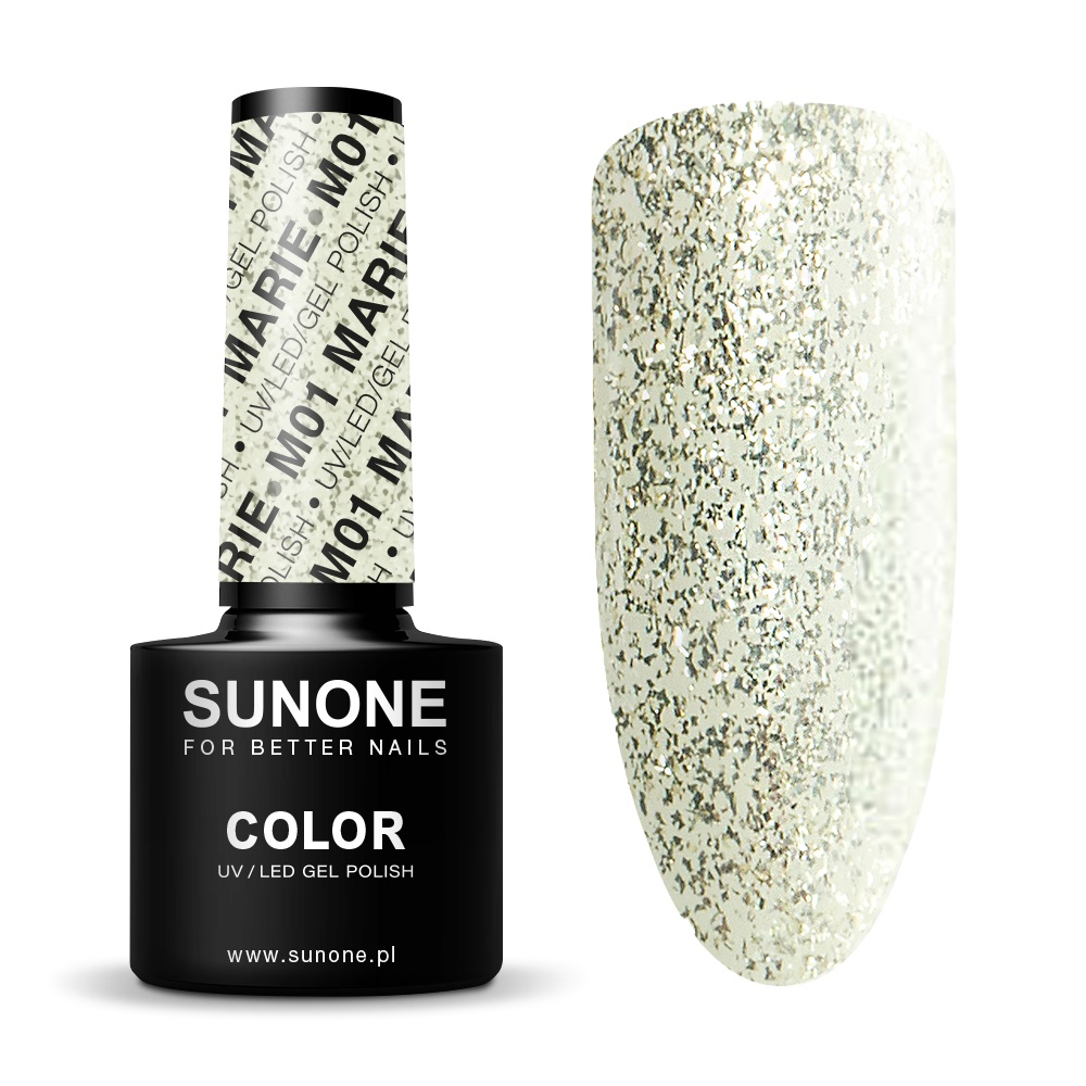 UV/LED Gel Polish Color - Magiczne UV/LED Gélový Lak Color M01 Marie 5 G