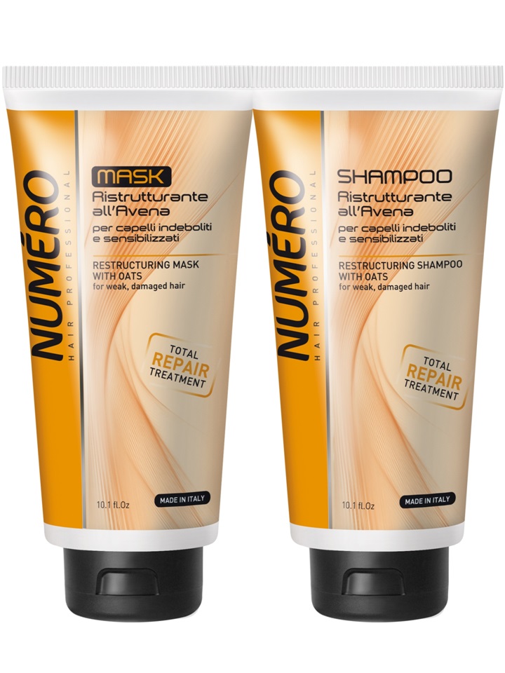 Reštrukturalizačná Súprava S Ovsenou Maskou 300 Ml + šAmpón 300 Ml