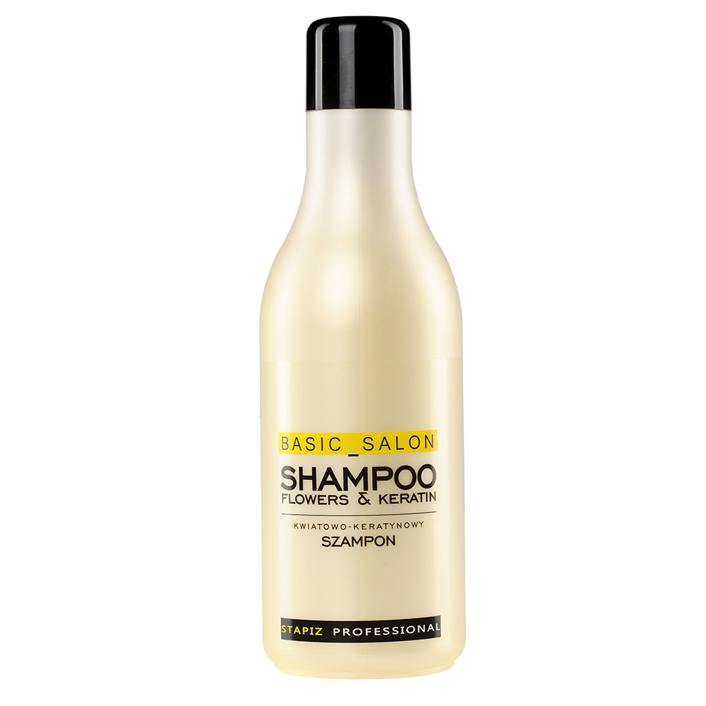 Basic Salon Flowers & Keratin Shampoo ŠAmpón Na Kvety A Keratín 1000ml