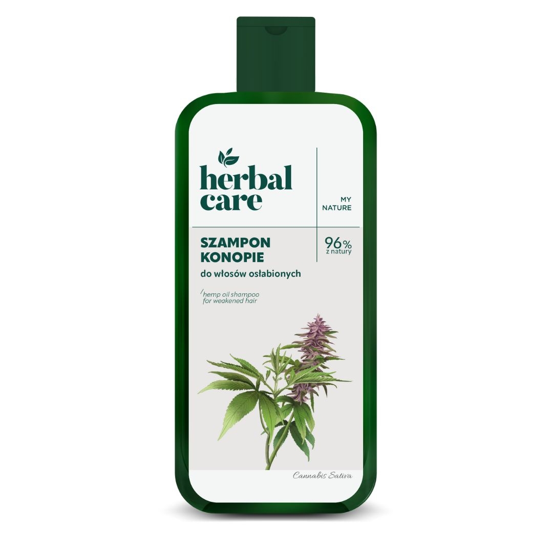 Herbal Care Konopie Bylinný šAmpón Na Slabé Vlasy Konope 330 Ml