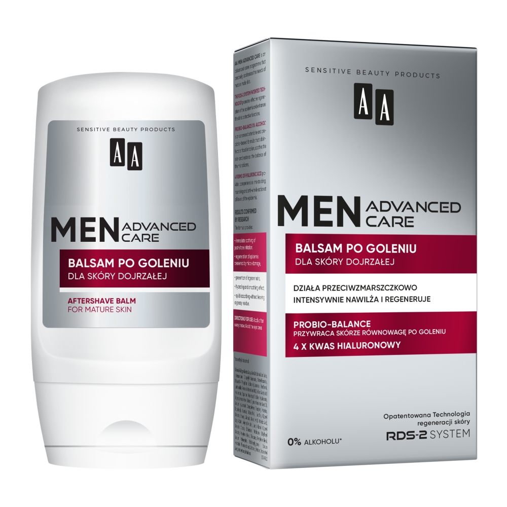 Men Advanced Care Balzam Po Holení Pre Zrelú Pleť 100ml