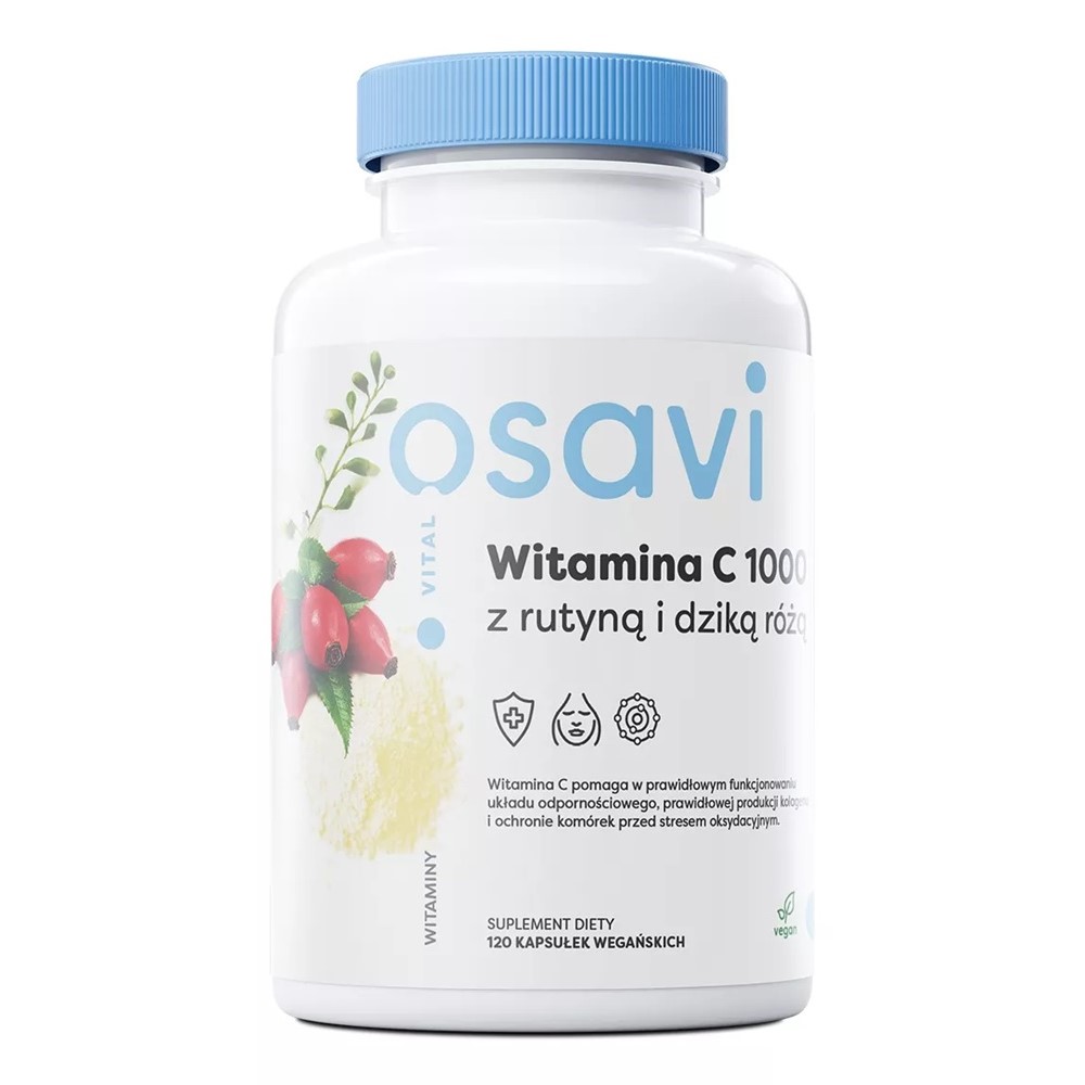 Vitamín C 1000 S Rutínom A šíPkami Doplnok Stravy 120 Kapsúl