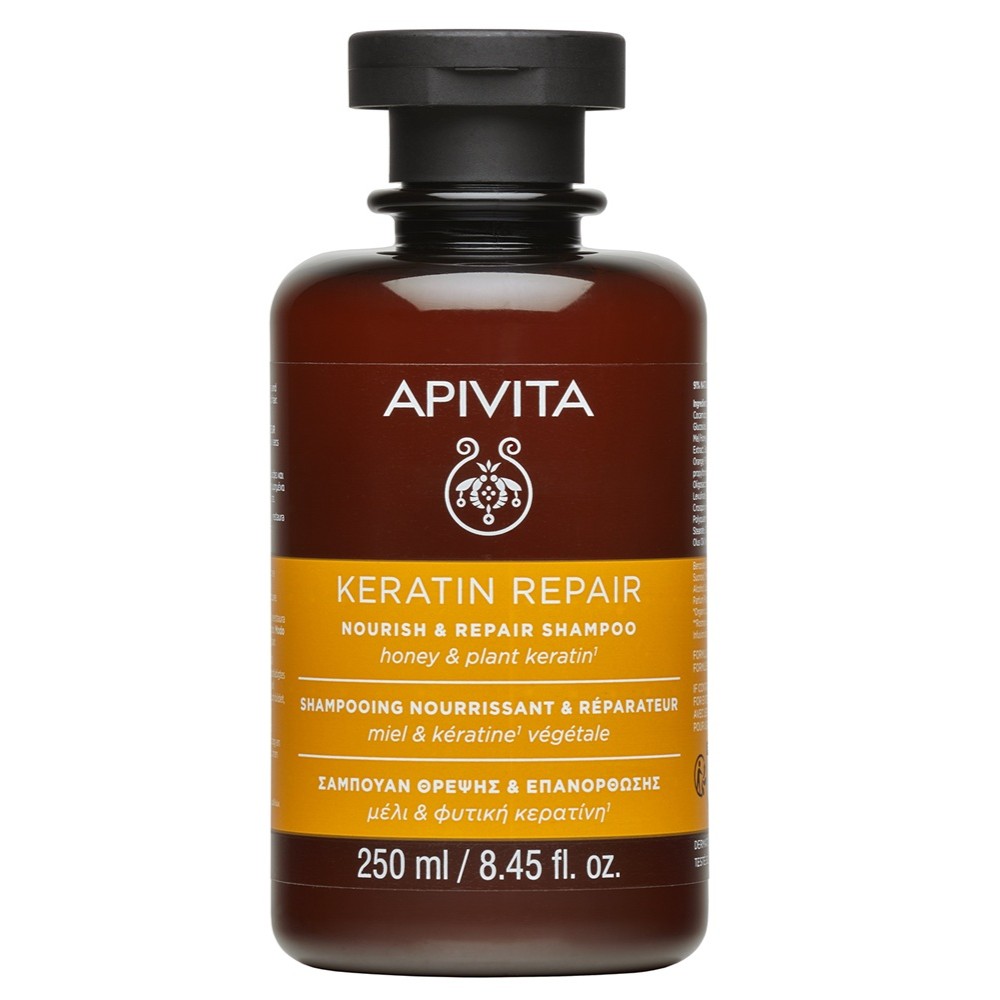 Keratin Repair ŠAmpón Nourish & Repair S Kreatínom Pre Suché A Poškodené Vlasy 250 Ml