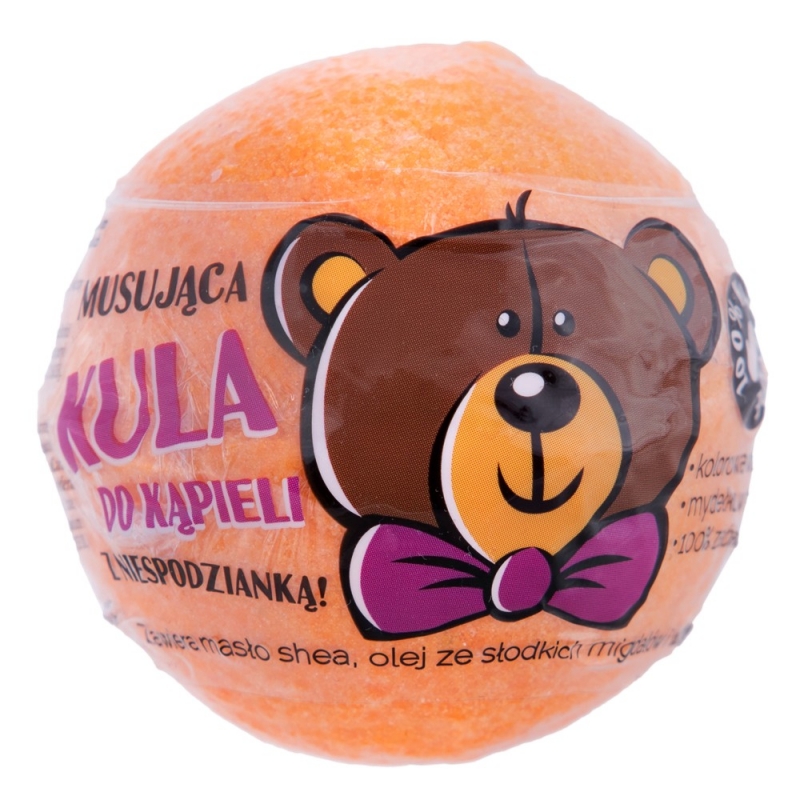 ŠUmivá Guľa Do Kúpeľa S Prekvapením Orange 120g