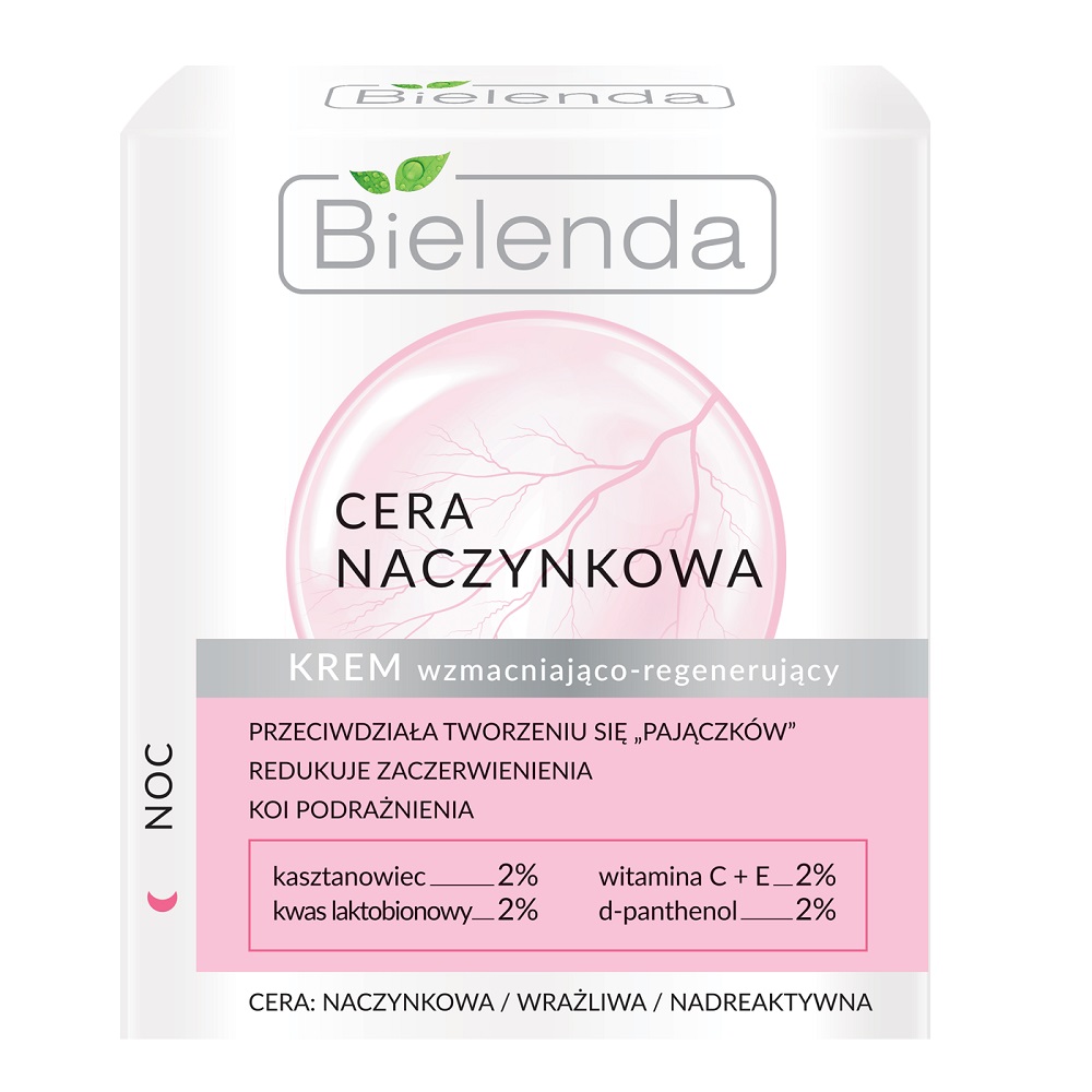 Nočný Krém Na Posilnenie A Regeneráciu Ciev 50ml