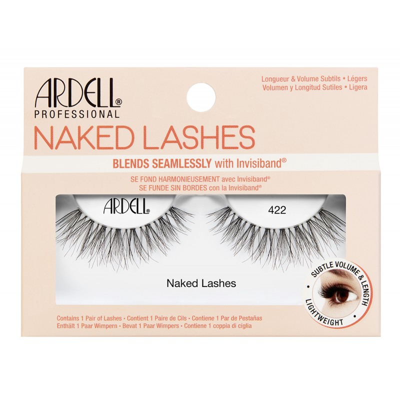 Naked Lashes Pár Umelých Rias 422 Black