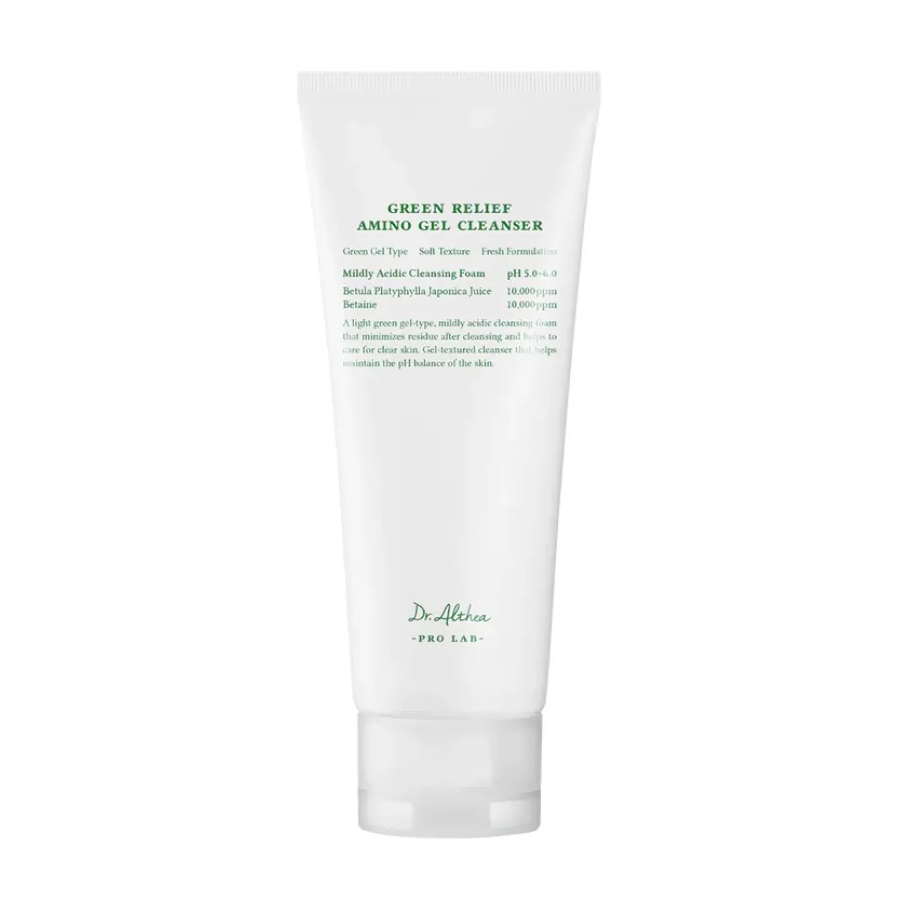 Green Relief Amino Gel Cleanser Jemný čIstiaci Gél Na Tvár 100 Ml
