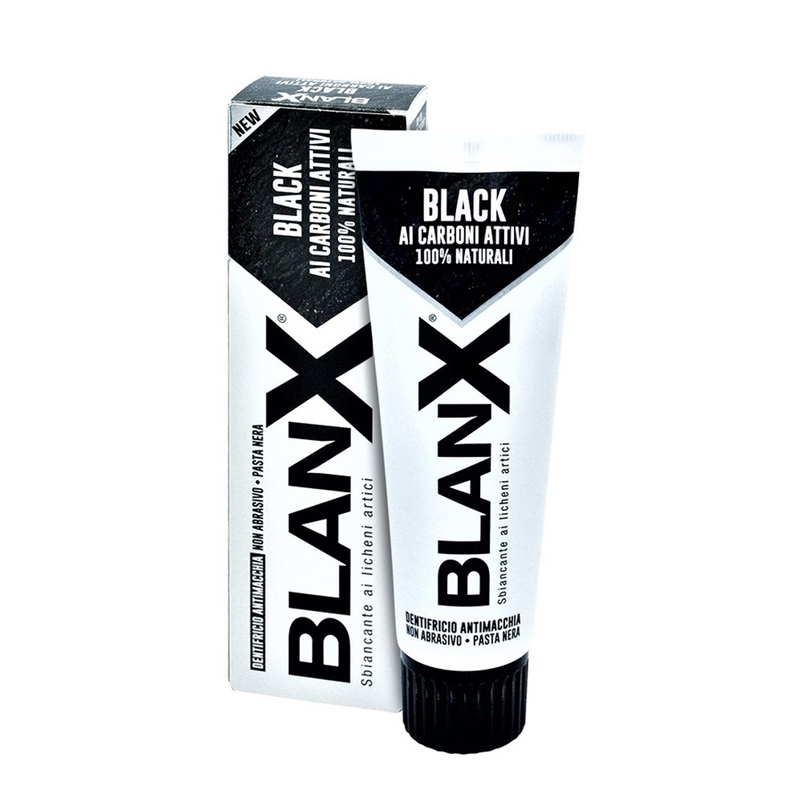Black Carbone Bieliaca Zubná Pasta 75ml