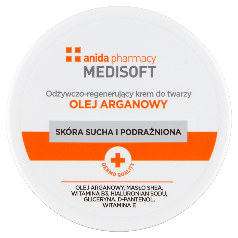 Medisoft Výživný A Regeneračný Krém Na Tvár S Arganovým Olejom 100ml