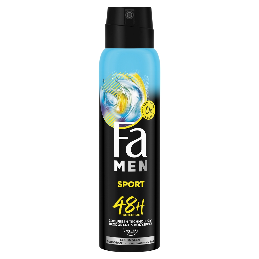 Men Sport 48h Deodorant S Vôňou Zelených Citrusov 150ml