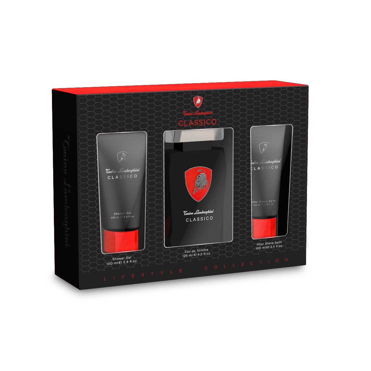 Classico Sada: Toaletná Voda V Spreji 125 Ml + Balzam Po Holení 100 Ml + Sprchový Gél 100 Ml