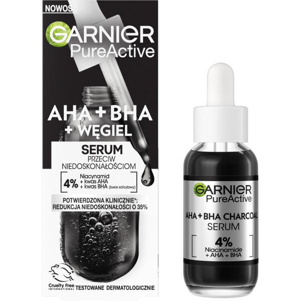 _Pure Aktívne Sérum Proti Nedokonalostiam AHA + BHA + Carbon 30ml
