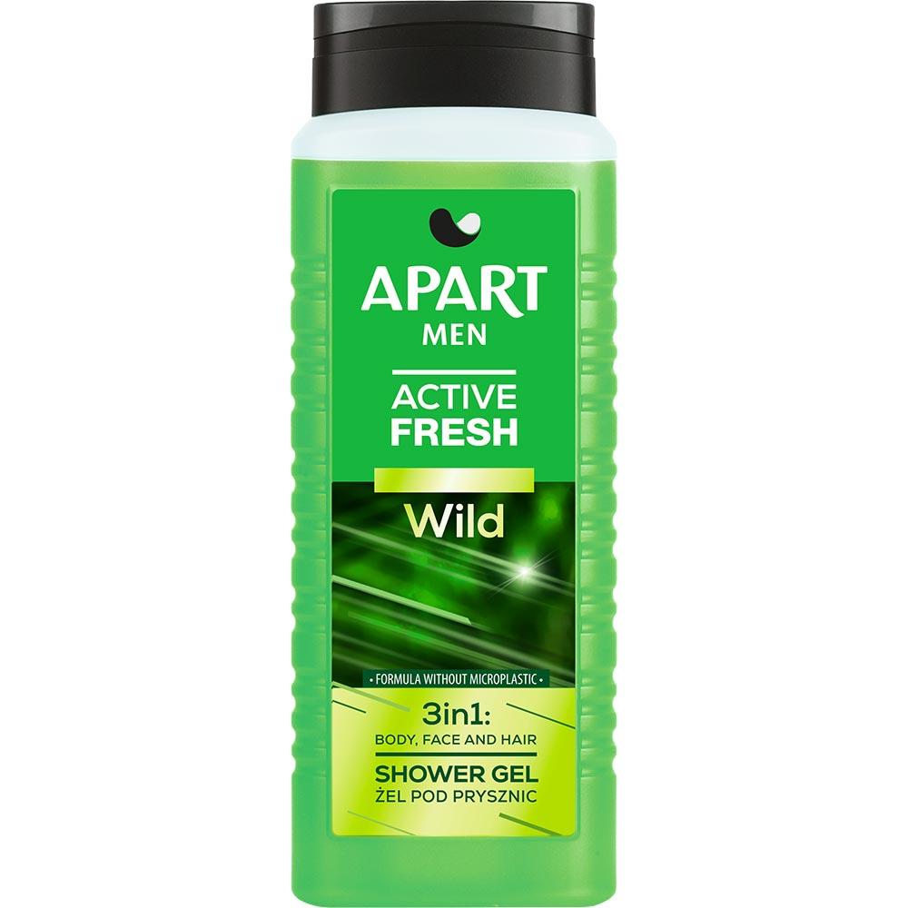 Men ŽEl Pod Prysznic 3w1 Active Fresh Wild 500ml