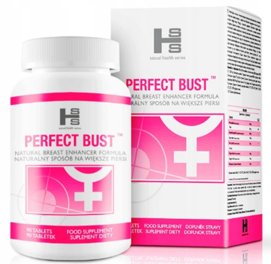 Perfect Bust Doplnok Stravy Pre Prirodzené Zväčšenie Pŕs 90 Tabliet