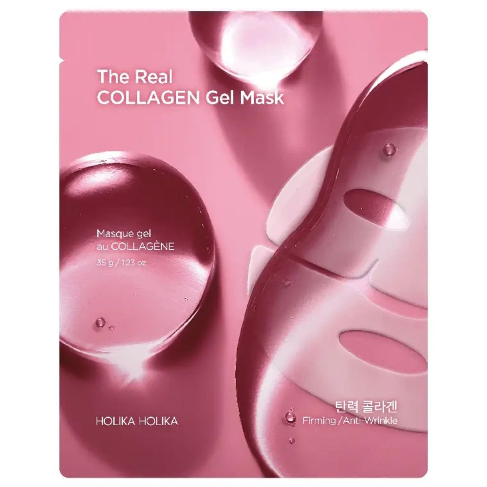 The Real Kolagénová Gélová Maska Nočná Hydrogélová Maska Na Zlepšenie Elasticity 35g