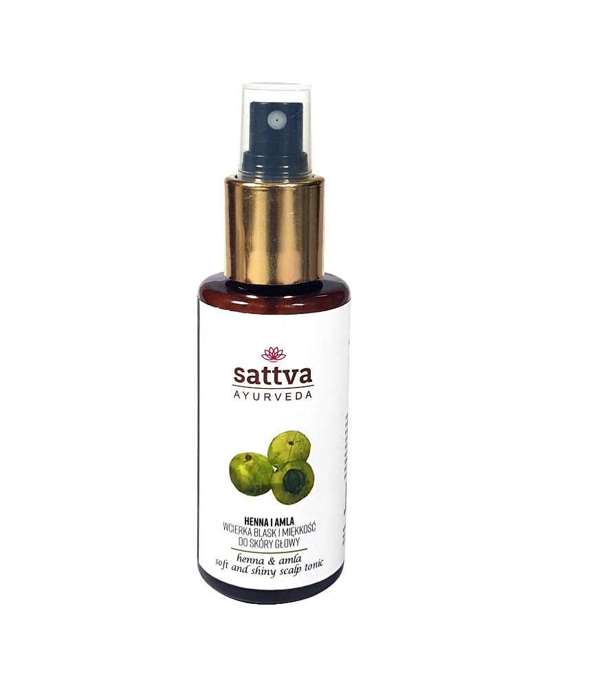 _Soft And Shiny Scalp Tonic Lesk A Hebkosť Pokožky Hlavy Henna & Amla 100ml