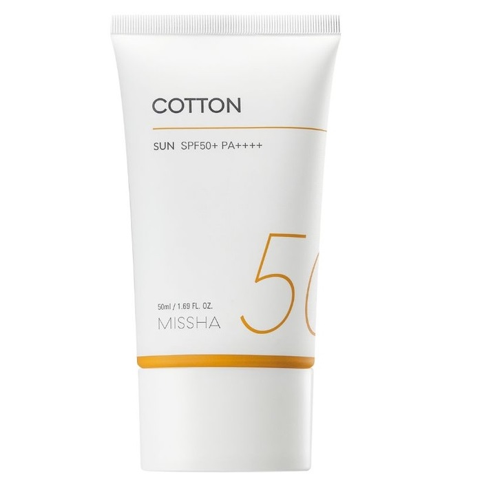 All Around Safe Block Cotton Sun SPF50+PA++++ ľAhký Ochranný Krém S Minerálnou Slnečnou Ochranou 50ml