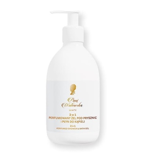 Biely Parfumovaný Sprchový Gél A Mlieko Do Kúpeľa 2v1 475 Ml