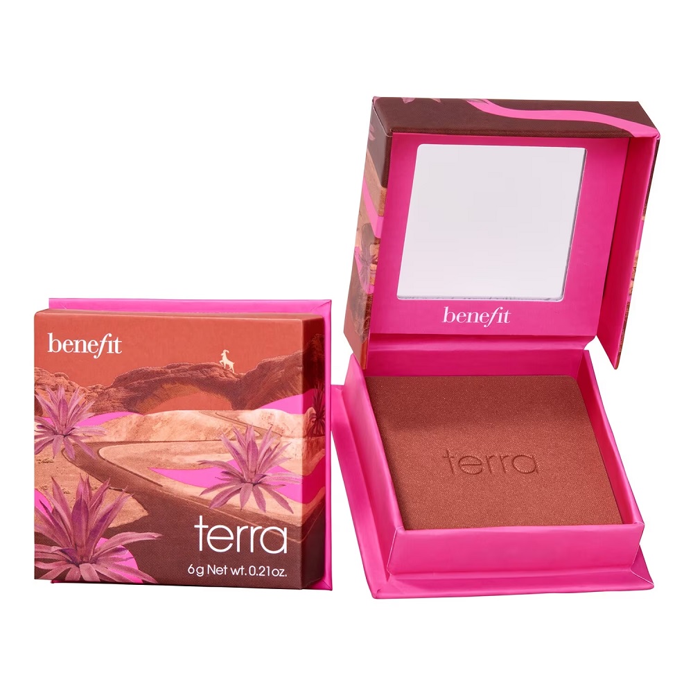 _Wanderful World Blushes Terra Púdrová Rúž Golden Brick-Red 6g