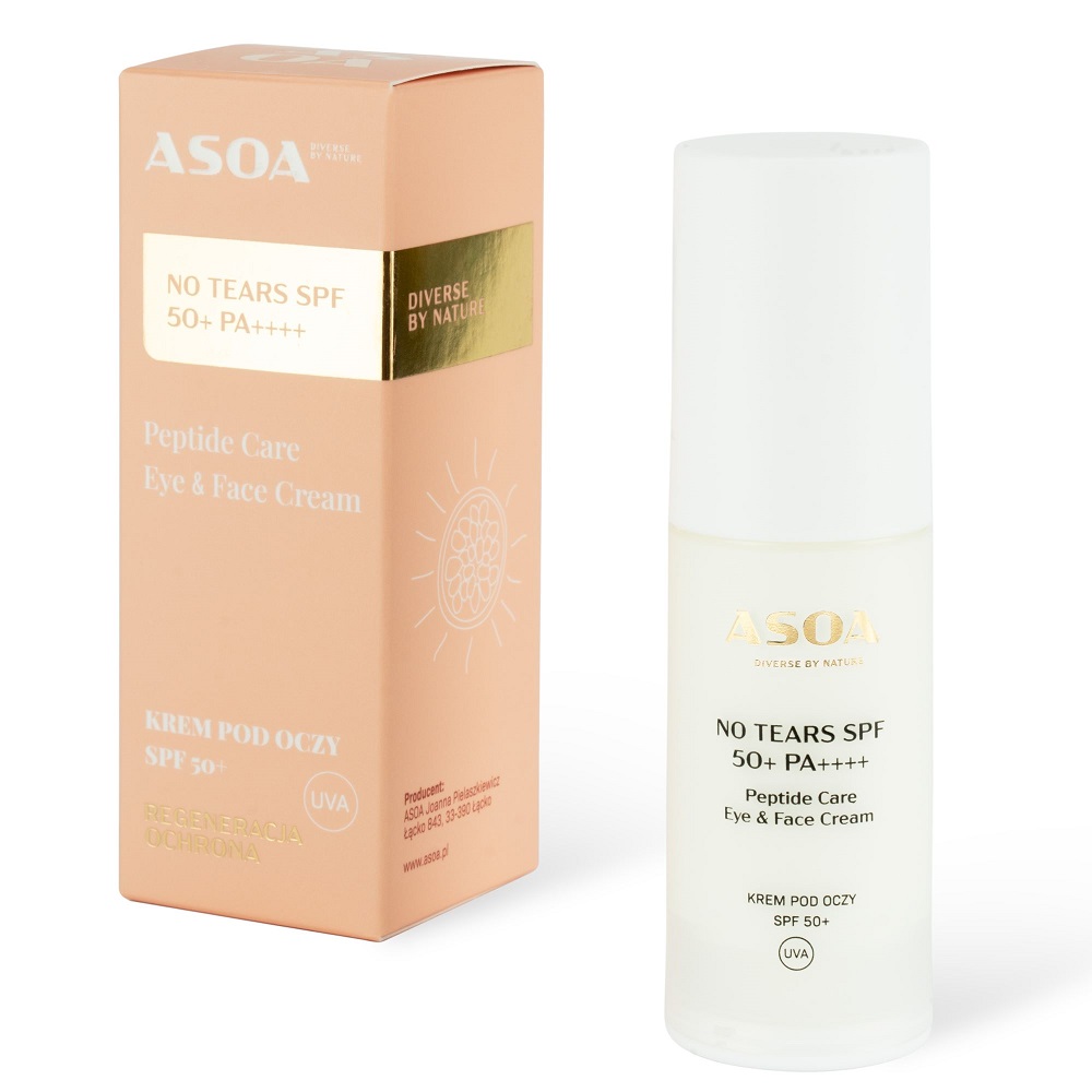 Kremy Z Filtrem No Tears SPF50+ PA++++ Krém Pod Oči A Na Tvár 30 Ml