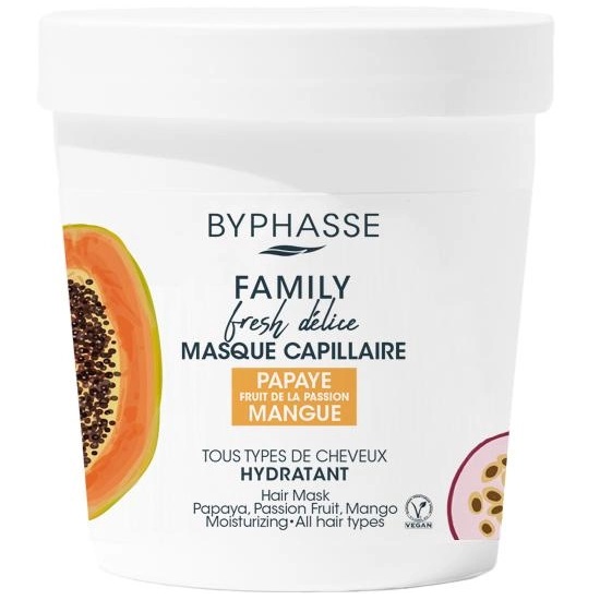 Family Fresh Delice Maska Pre Všetky Typy Vlasov Papája A Mučenka & Mango 250 Ml