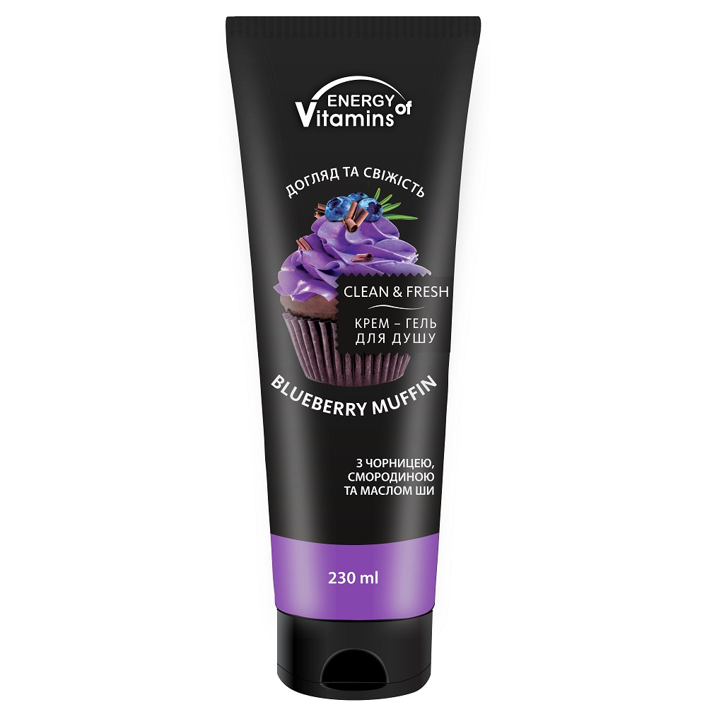 Energia Vitamínov, Sprchový Gél Blueberry Muffin 230ml
