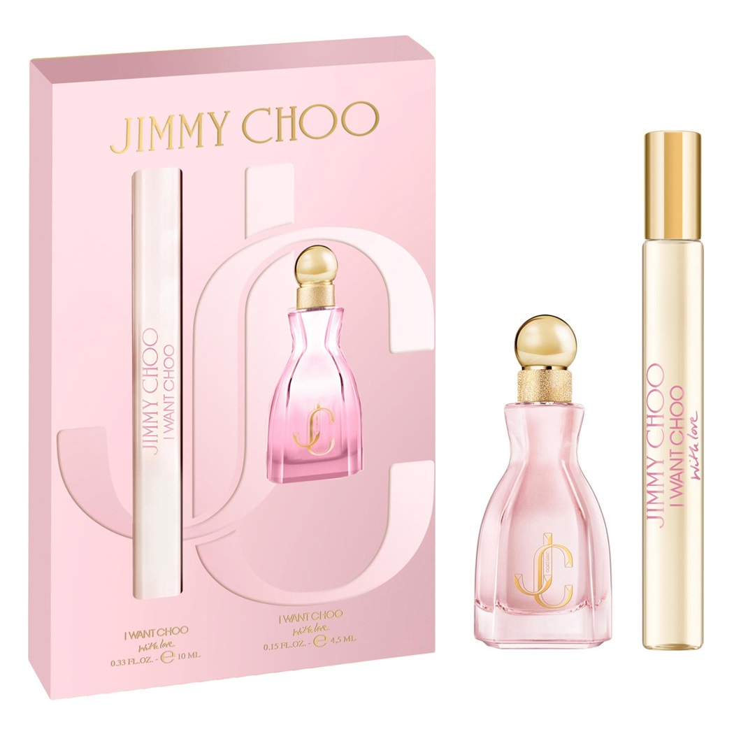 I Want Choo With Love Sada Parfémovej Vody V Spreji 10 Ml + Parfémovej Vody V Spreji 4,5 Ml