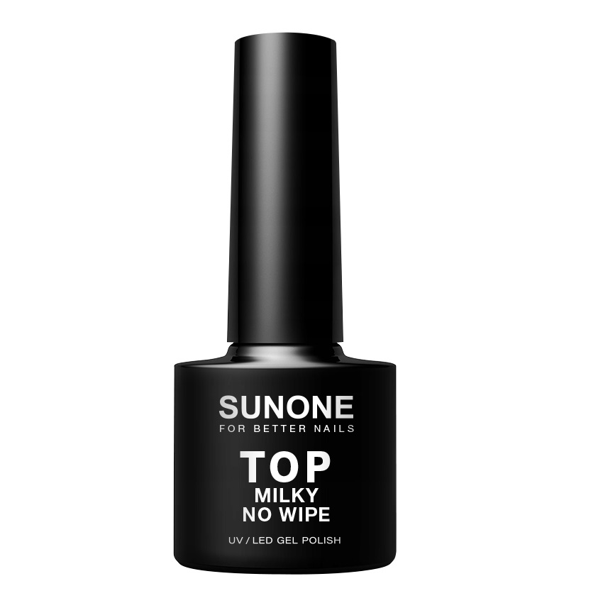 Top No Wipe Top Milky No Wipe – Mliečny Hybridný Lak Na Nechty 5 G
