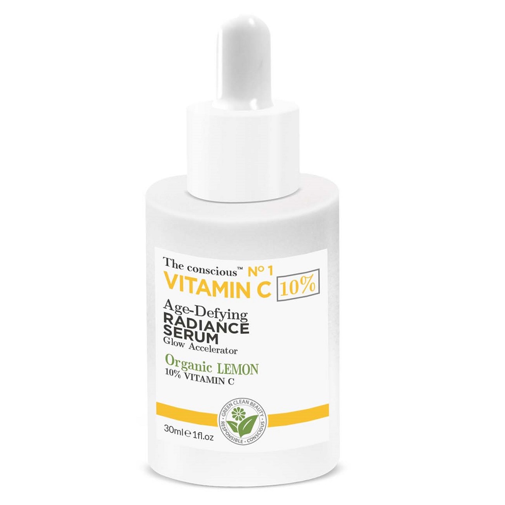 Rozjasňujúce Sérum Na Tvár S Vitamínom C A Organickým Citrónom 30 Ml