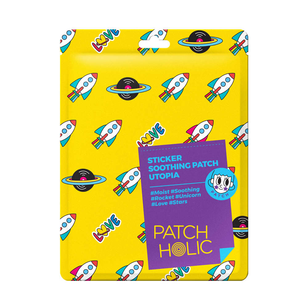 Sticker Soothing Patch Upokojujúce Náplasti Na Nalepenie Utopia 12 G