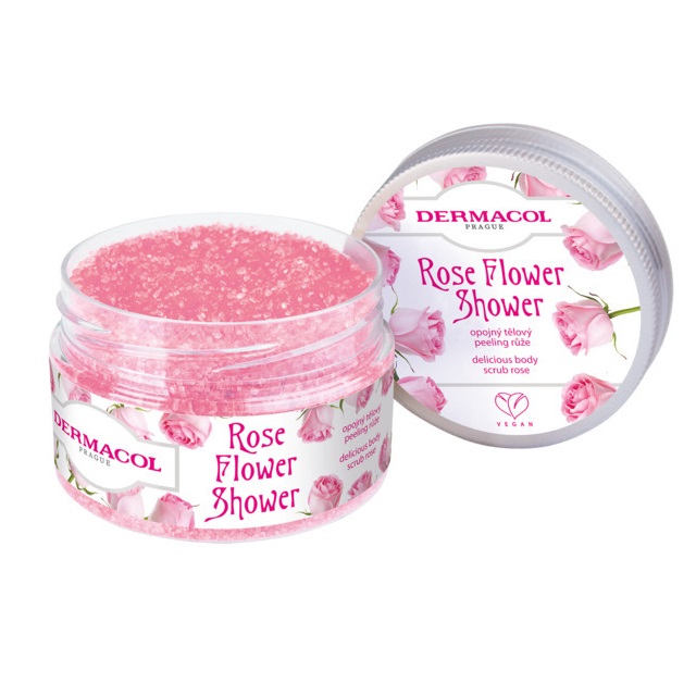 Kvetinový Sprchový Peeling Rose 200g