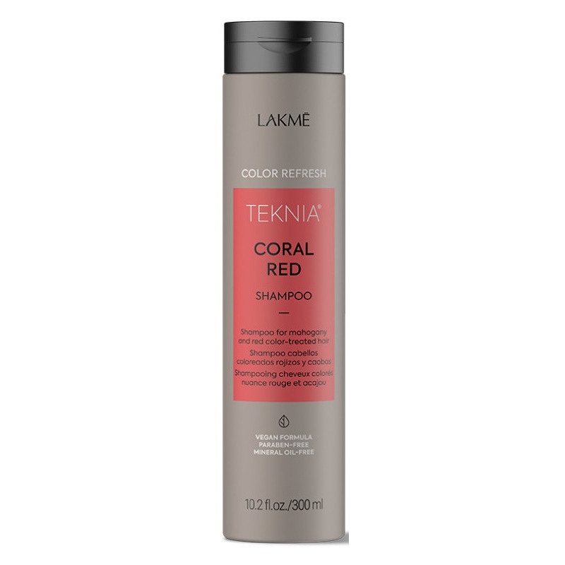 Teknia Ultra Red Shampoo Refresh Osviežujúci šAmpón Na čErvené A Mahagónové Vlasy 300 Ml