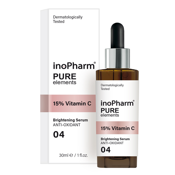 Pure Elements 15% Vitamín C Rozjasňujúce Sérum Na Tvár 30ml
