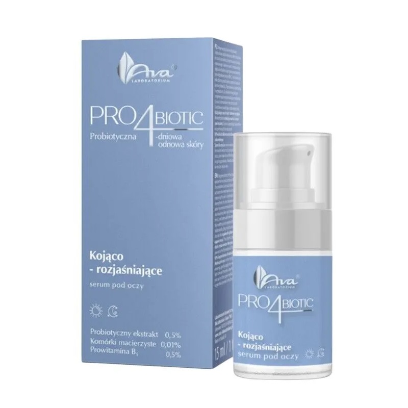 Pro4Biotic Upokojujúce A Rozjasňujúce Očné Sérum 15ml