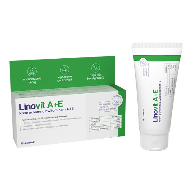 Linovit A+E Ochranný Krém S Vitamínmi A A E 50g