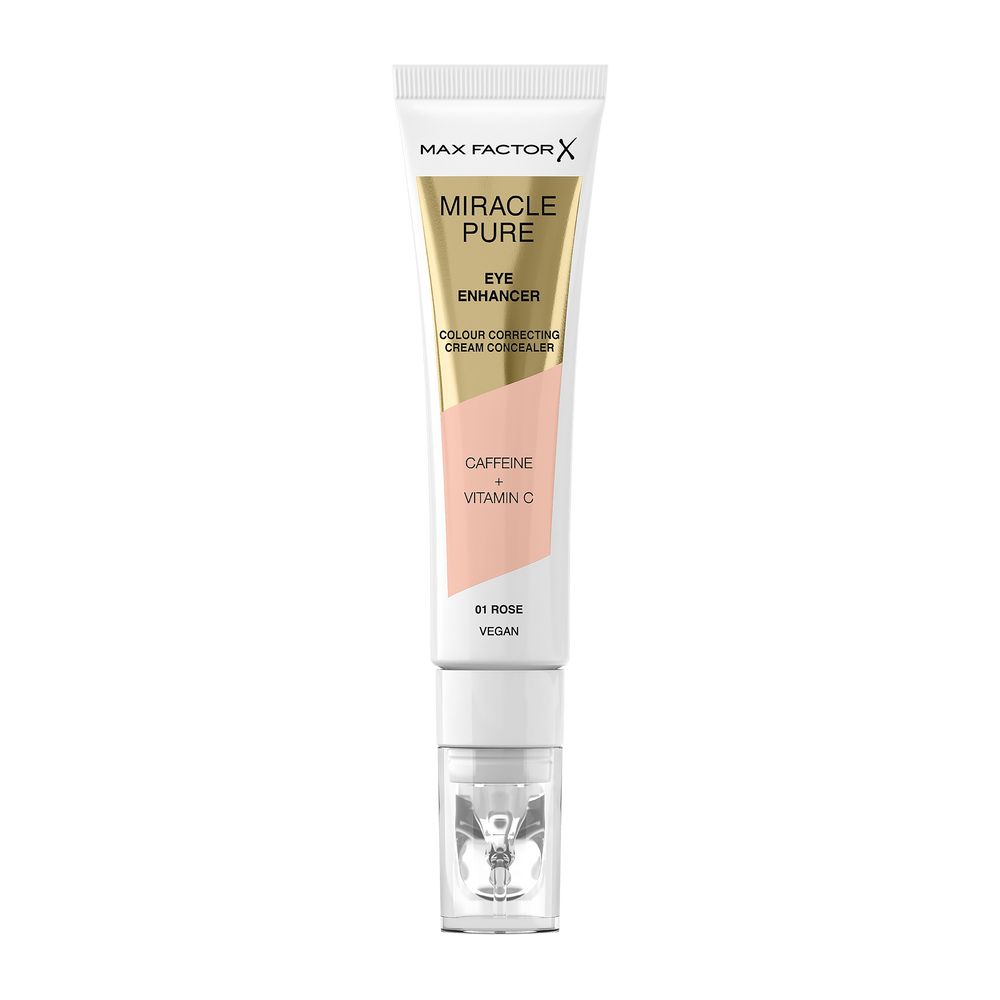 Rozjasňujúci Korektor Na Oči Miracle Pure Pre 24-Hodinovú Hydratáciu 01 Rose 10ml