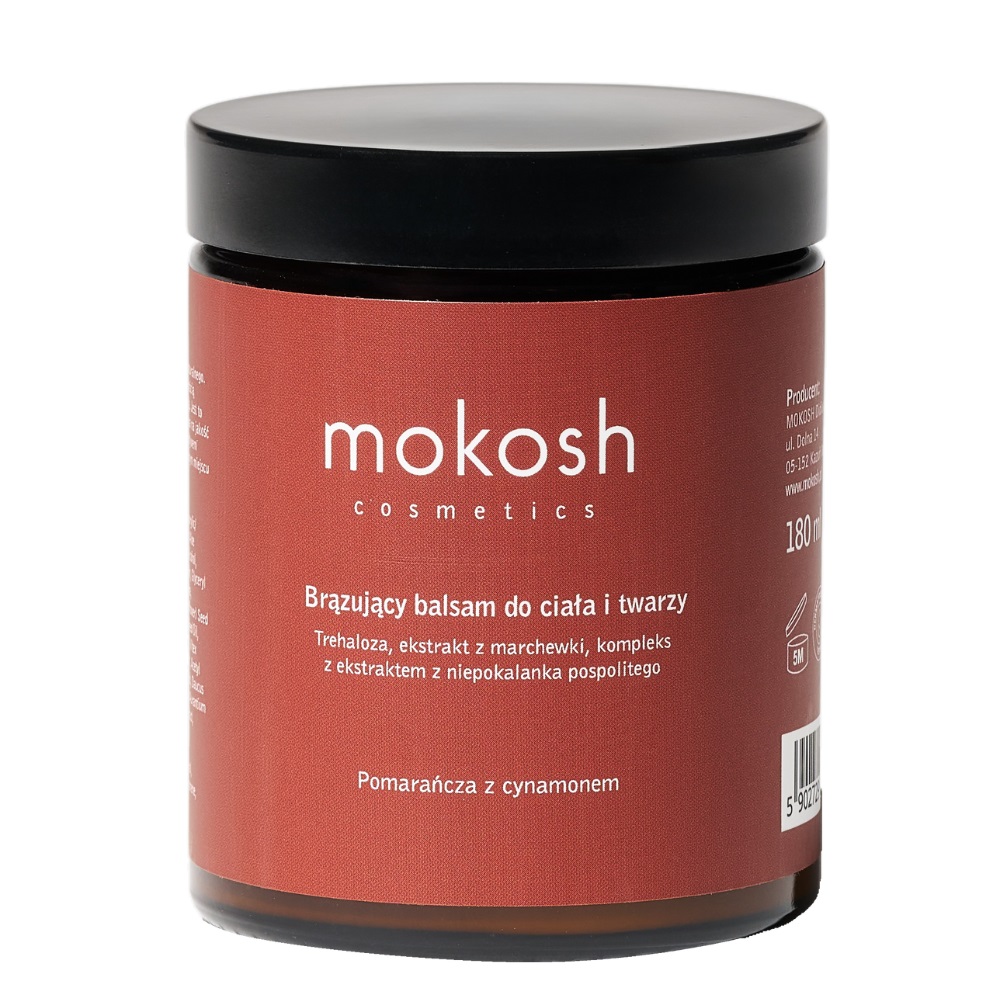 Linia Brązująca Bronzujúce Telové A Pleťové Mlieko Pomaranč S šKoricou 180 Ml